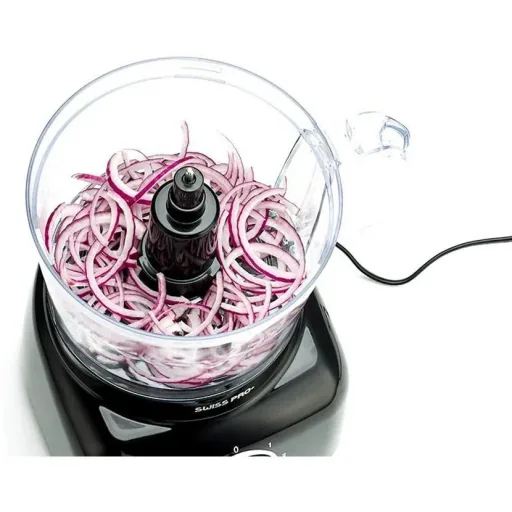 Küchenmaschine - 600W - 1,2L - Schwarz