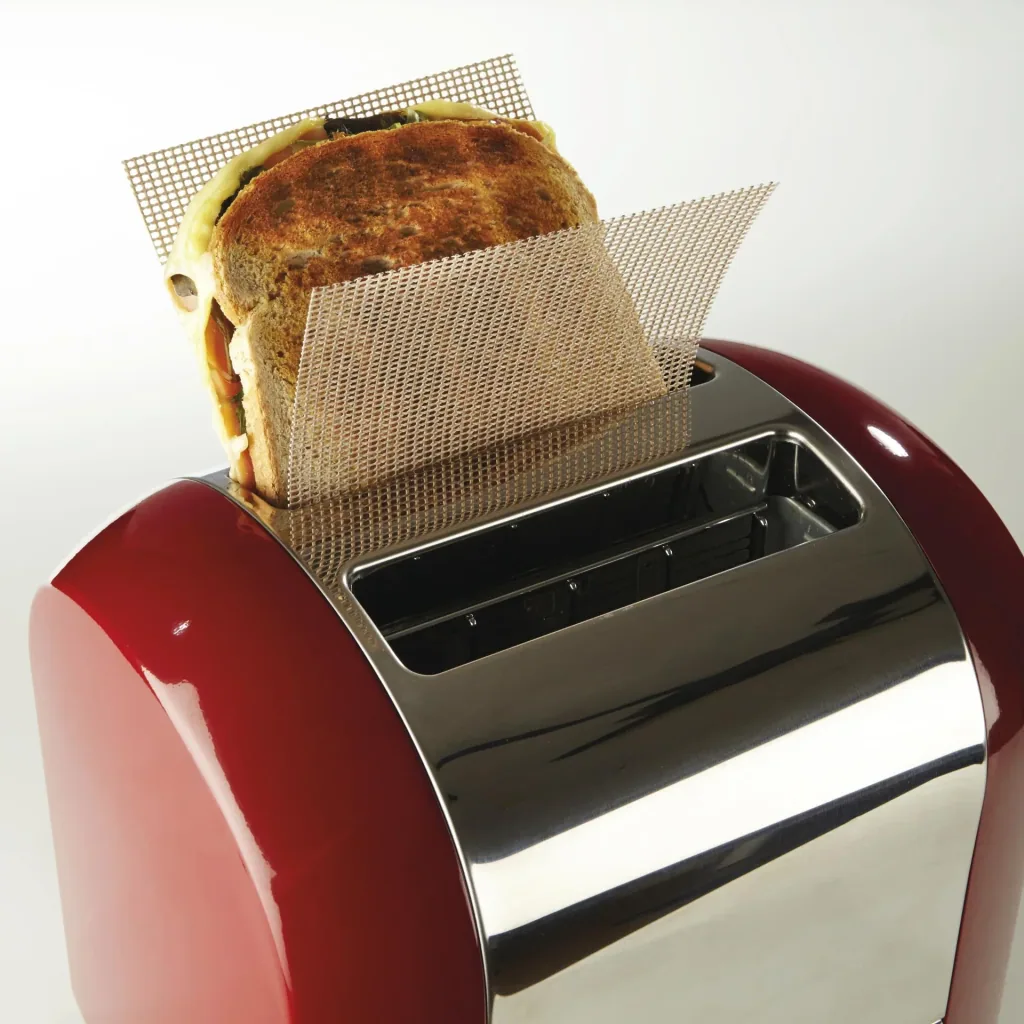 Crispy Toast Tasche 2er Set - Antihaft-Toastasche für Sandwiches und Snacks