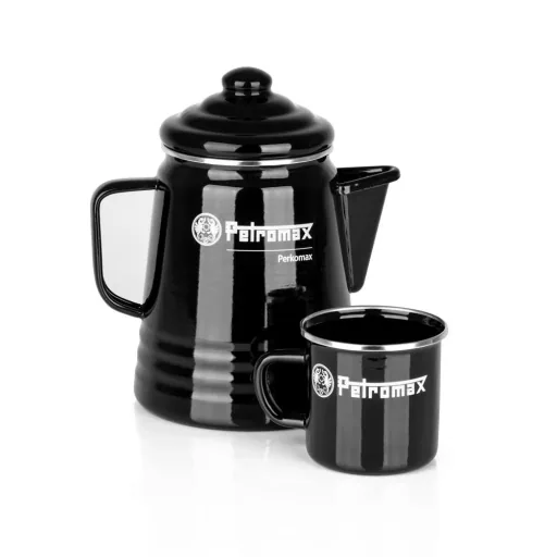 Tee- und Kaffee-Perkolator Schwarz (9 Tassen)