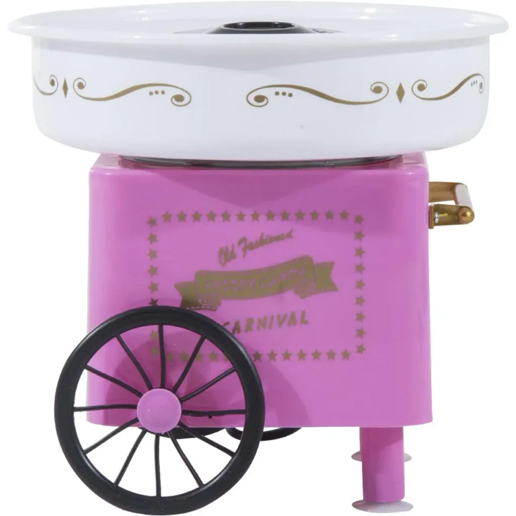 Zuckerwattemaschine Zuckerwattegerät Pink
