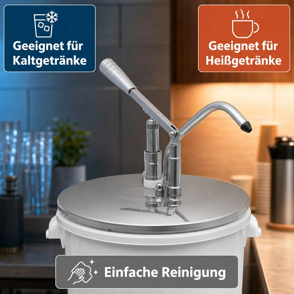 Saro Saucenspender, Soßenspender - PD 009 Aufsatz, für 8-10L Eimer