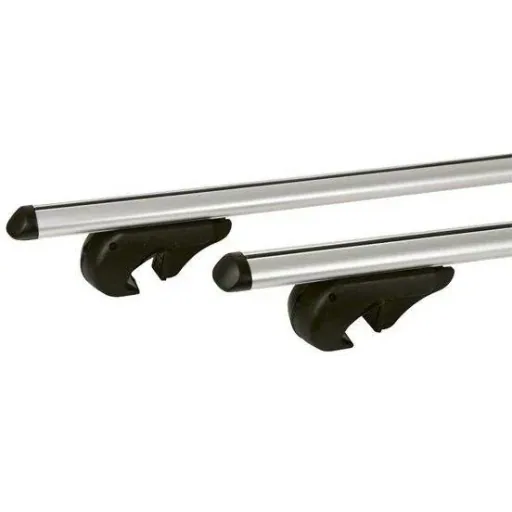 BeQu Universal Aluminium Dachträger Set für Fahrzeuge mit offenem Geländer