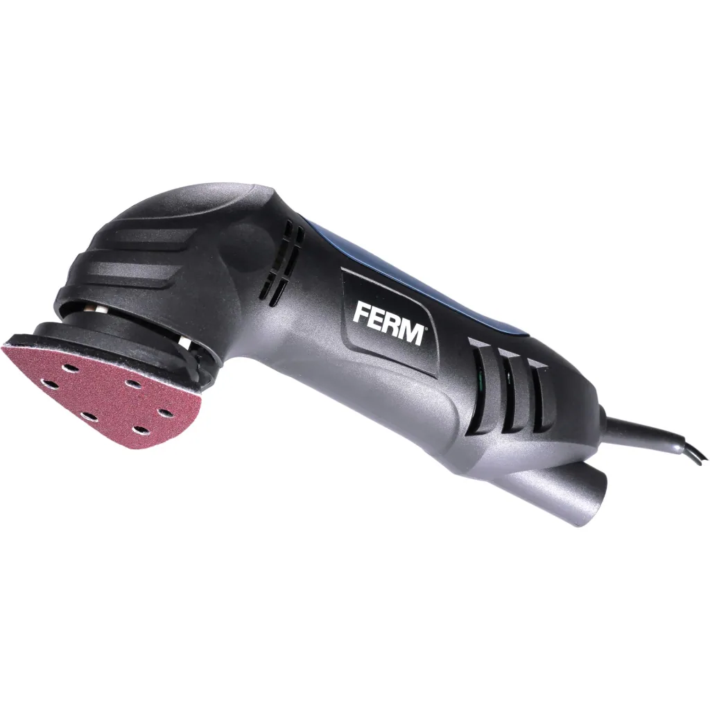 DSM1009 Deltaschleifmaschine 280W - Variabele Geschwindigkeitskontrolle - Mit 6-teiligen Schleipapierset (P80) und Staub