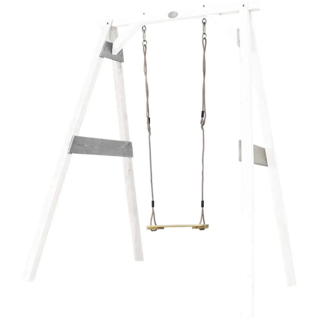 Einzelschaukel Weiß/Grau - Limited Edition