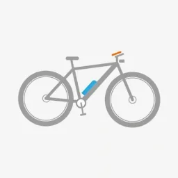 Downtube Akku Li-Ionen 48 Volt / 12,8 Ah (600 Wh) CAN-Bus
