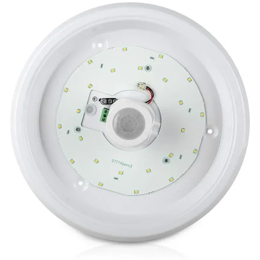 Samsung durch VT-13 LED Deckenleuchte mit Sensor -12W - 6400K - Weiß