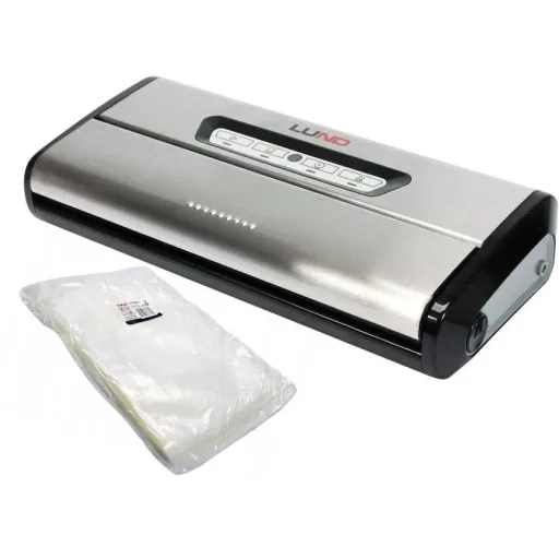 Vakuumverpackungsmaschine - 175W - 34x15x6cm mit 100 Vakuumbeuteln