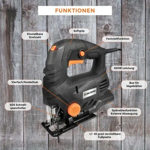 Deltafox Elektrische Stichsäge