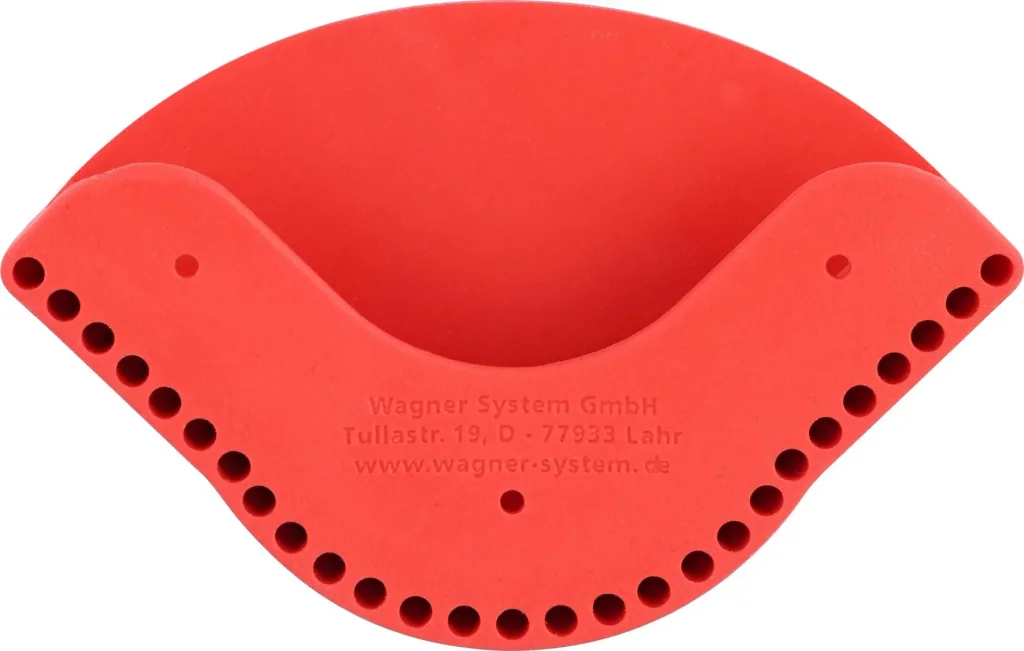 Kantenschutz MM 3057, 88 x 88 x 22 mm, rot, passend für viele Transporthilfen mit gerundeten Ecken aus dem Sortiment
