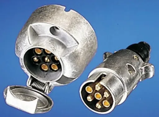 Metall Stecker 7 polig
