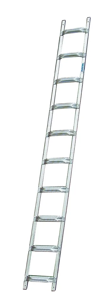 Dachleiter, 14 Sprossen, Alu - Breite 37 cm, Länge 395 cm