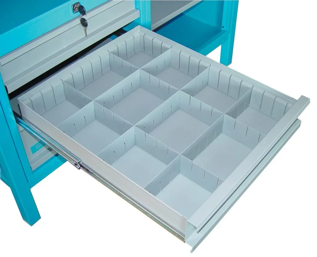 Werkbank P 1200 SL mit Schubfächern, abschließbar