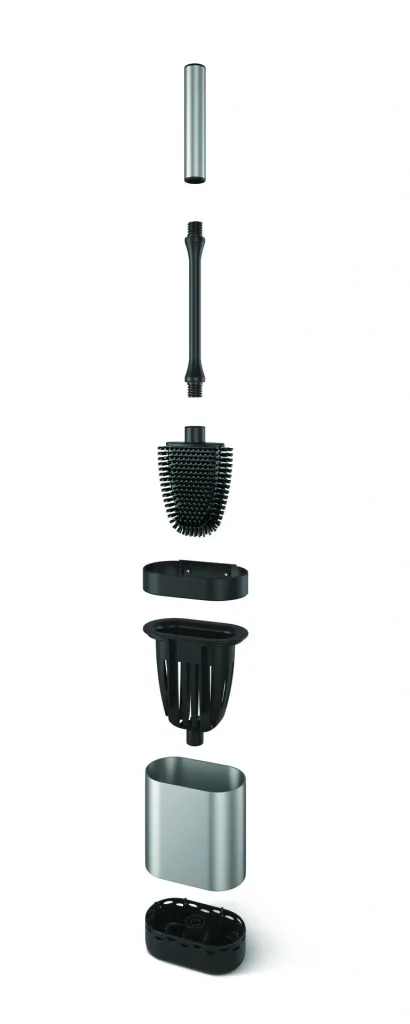 Cleany WC-Bürste flach Inox