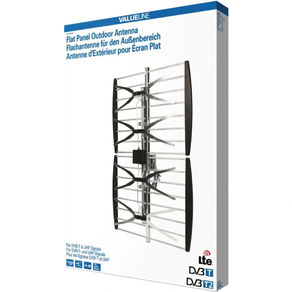 DVB-T/T2 Außenantenne 14 dB UHF