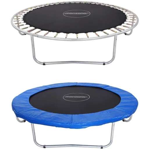 Trampolin Ø244cm inkl. Sicherheitsnetz - 8 Stangen