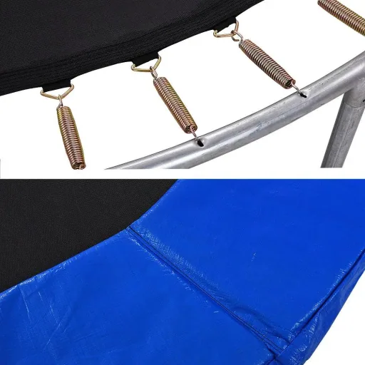 Trampolin Ø244cm inkl. Sicherheitsnetz - 8 Stangen