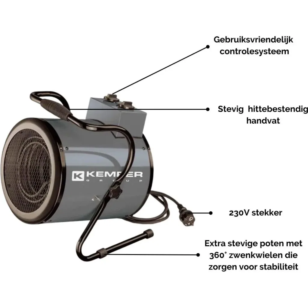Heißluftpistole / Heizgerät - Elektrisch - 65330EL - 50Hz - 230V