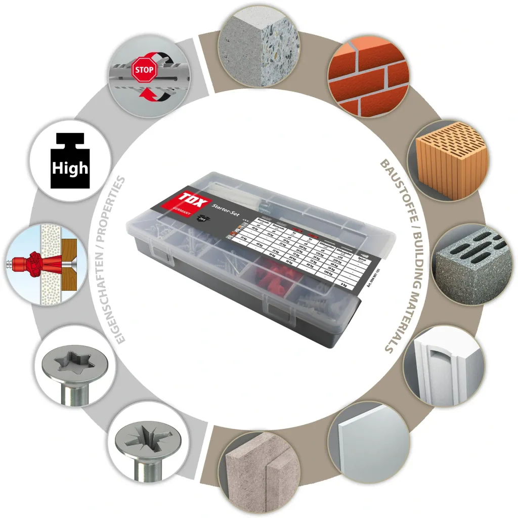 Standard-Sortiment Starter Set 264 teilig