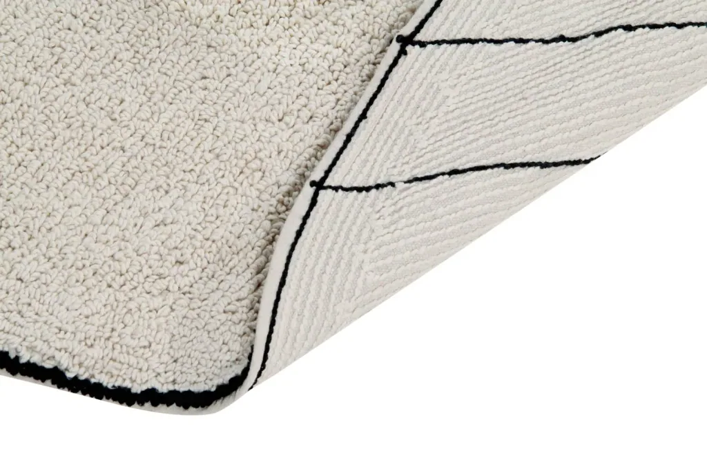 Lorena Canals Waschbarer Teppich - Trace Beige, 160 cm