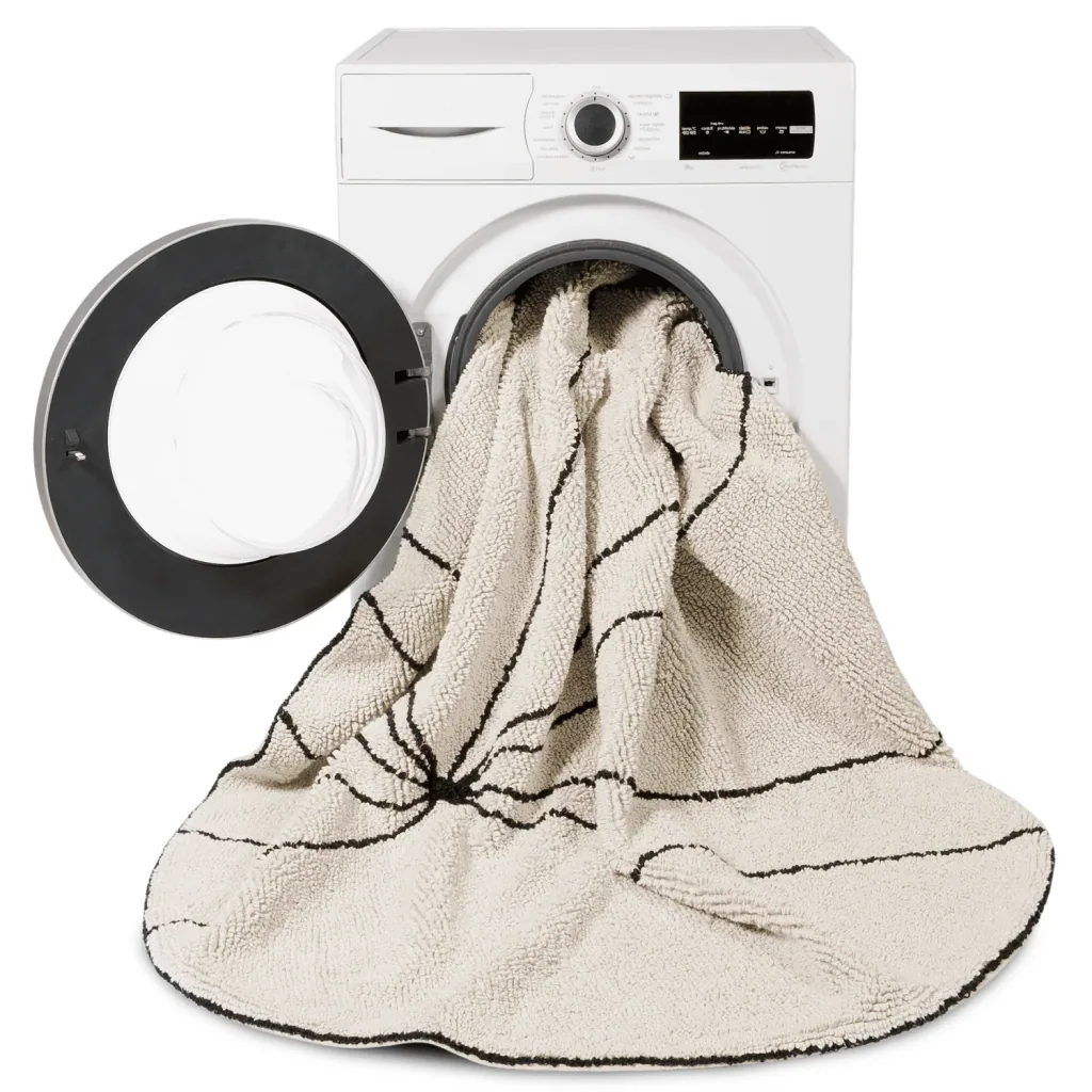 Lorena Canals Waschbarer Teppich - Trace Beige, 160 cm