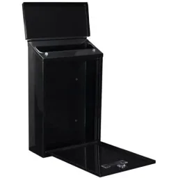 Briefkasten Rio Schwarz - 270x100-395 mm