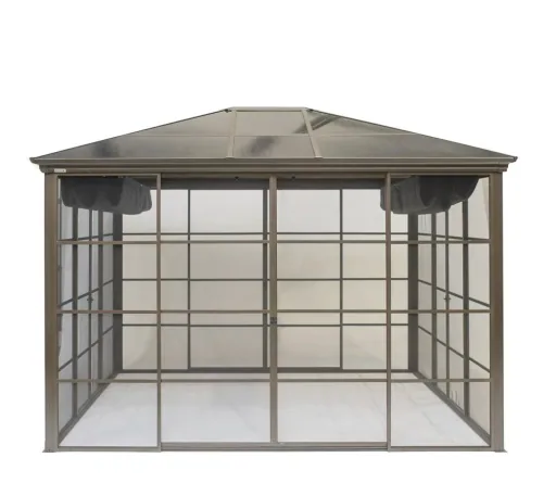 Sojag Aluminium Pavillon und Wintergarten Castel, bronze