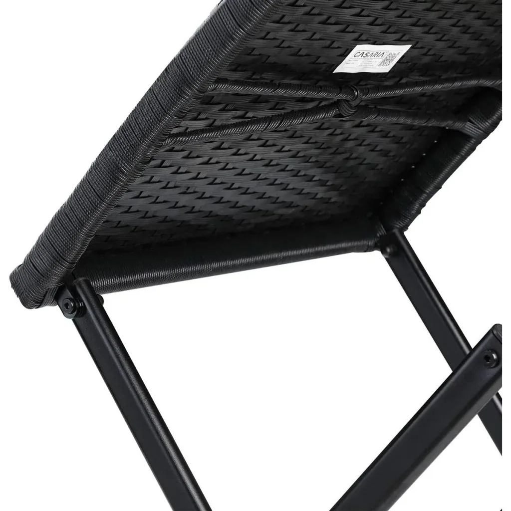 Klapphocker Rom 3in1 - Schwarz