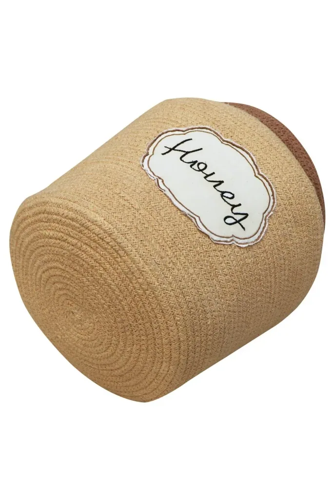 Lorena Canals Aufbewahrungskorb kinder, Spielzeugkorb - Honey Pot, 28 x 27 cm