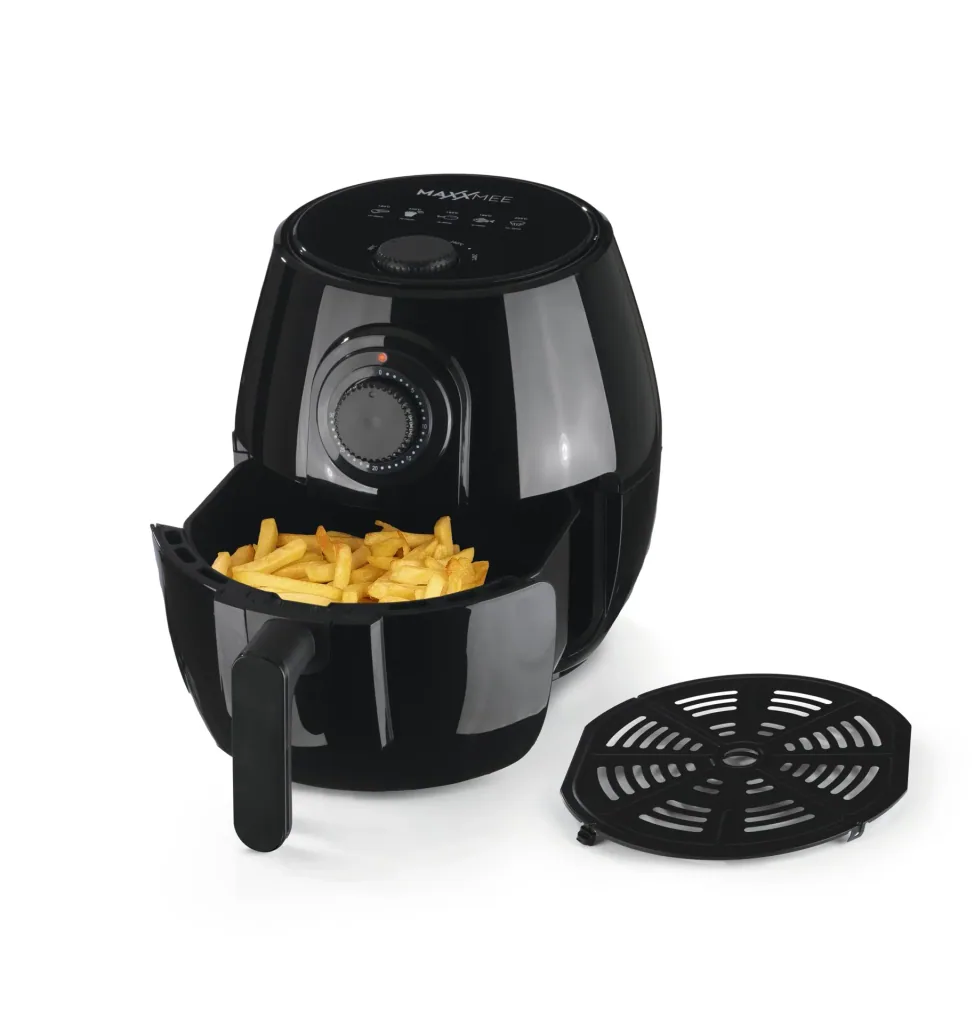 XL Heißluft-Fritteuse 4 Liter, 1400 Watt, schwarz