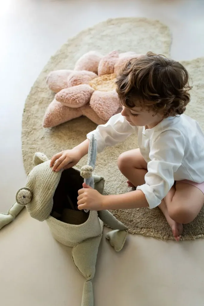 Lorena Canals Aufbewahrungskorb kinder, Spielzeugkorb - Fred the Frog