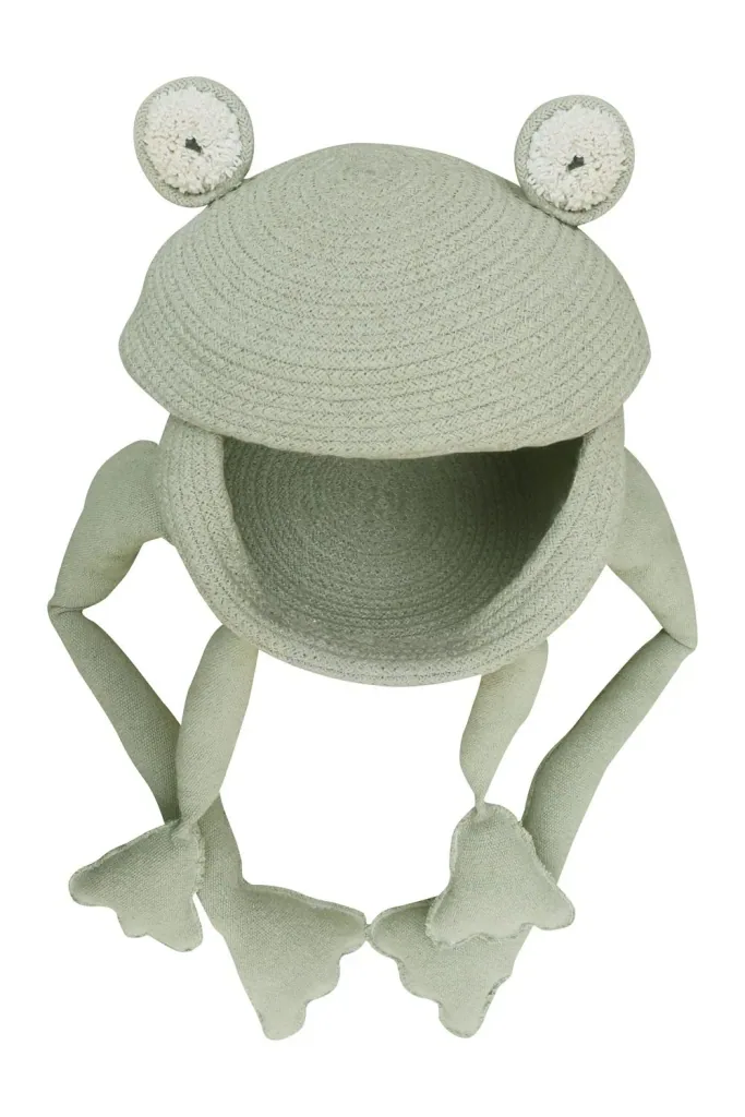 Lorena Canals Aufbewahrungskorb kinder, Spielzeugkorb - Fred the Frog