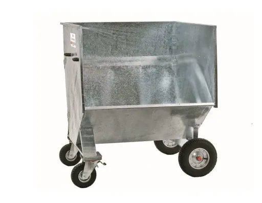 Großraumkuli für Hoflader, schmal B 130 x T 110 x H 150 cm