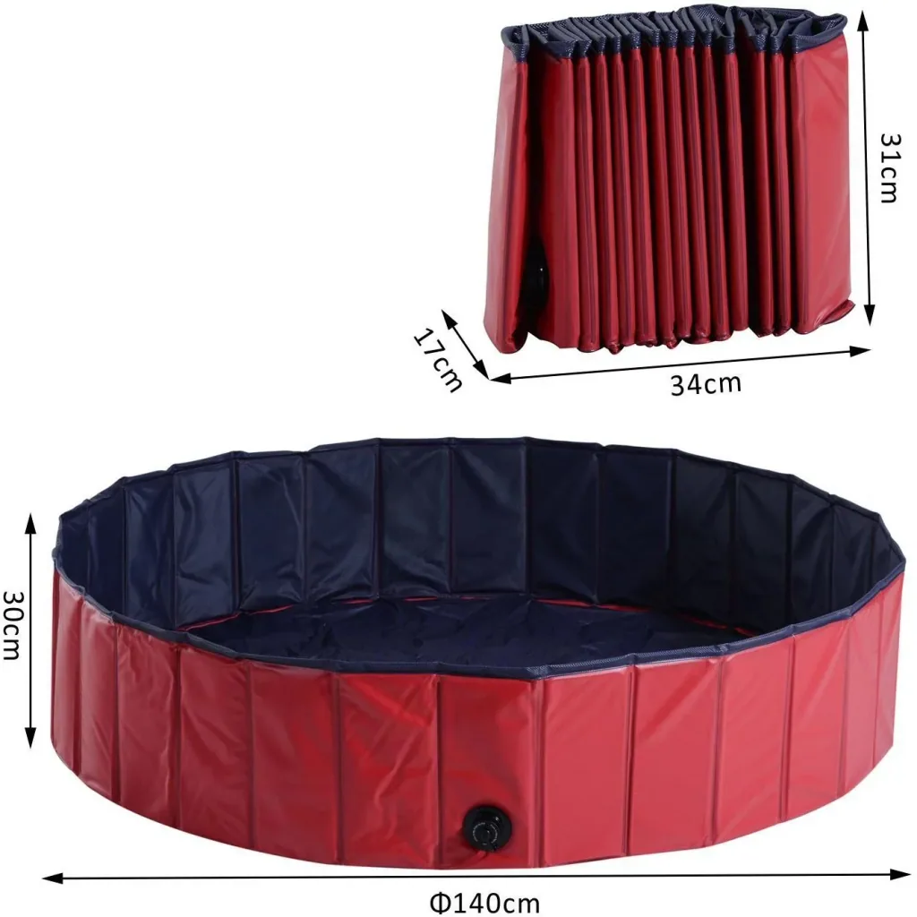 Hundebad Hundepool Schwimmbecken Planschbecken Swimmingpool ?140cm