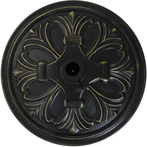 Sonnenschirmständer Schirmständer Schirmhalter 13 kg Ø35/Ø38/Ø48mm Antik Bronze Ø48 x 34 cm