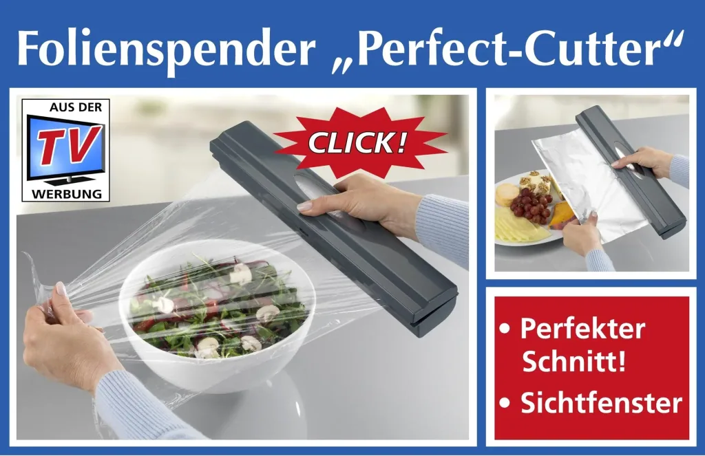 Folienspender "Perfect Cutter", Anthrazit
