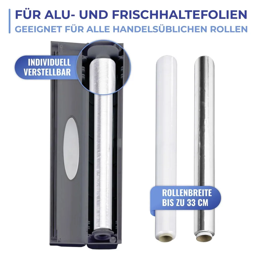 Folienspender "Perfect Cutter", Anthrazit