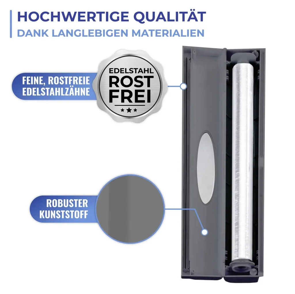 Folienspender "Perfect Cutter", Anthrazit