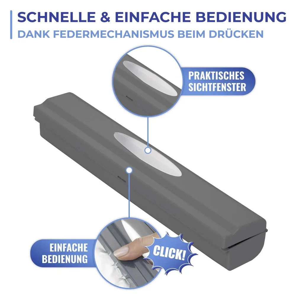 Folienspender "Perfect Cutter", Anthrazit