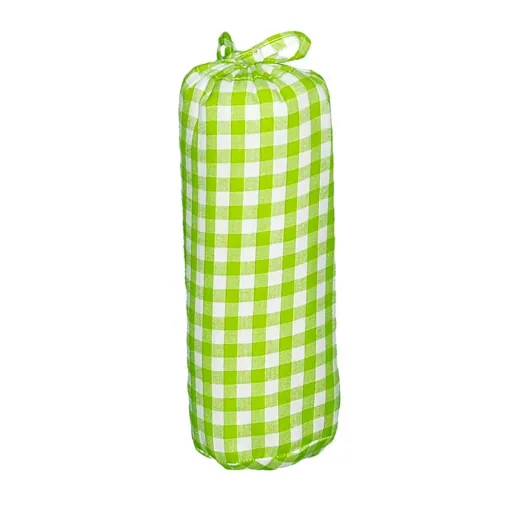 Taftan Spannbettlaken 70 x 140 vichy & karo limone, karogrösse: 7 mm