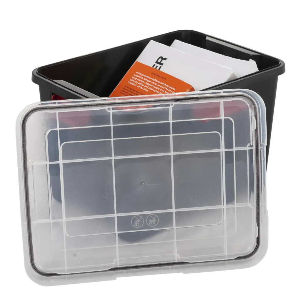 Wasserdichte Box AT-SD BkR/C/D, schwarz, 20 Liter, 3er Set