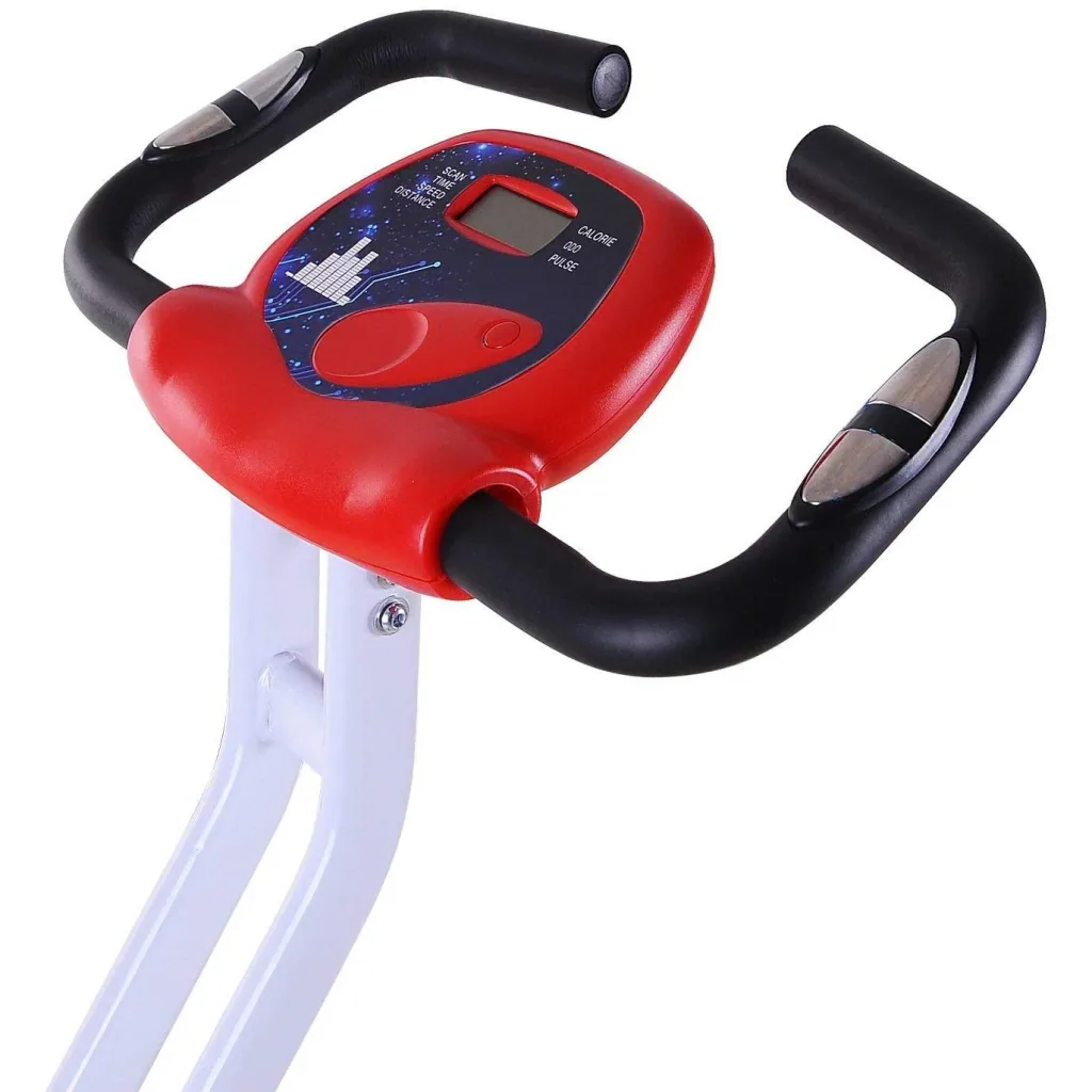 Heimtrainer Ergometer Fitnessfahrrad klappbar Stahl