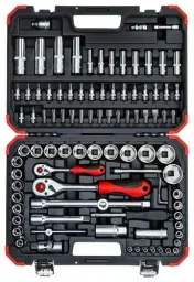Steckschlüssel Satz 1/4+1/2 94-teilig