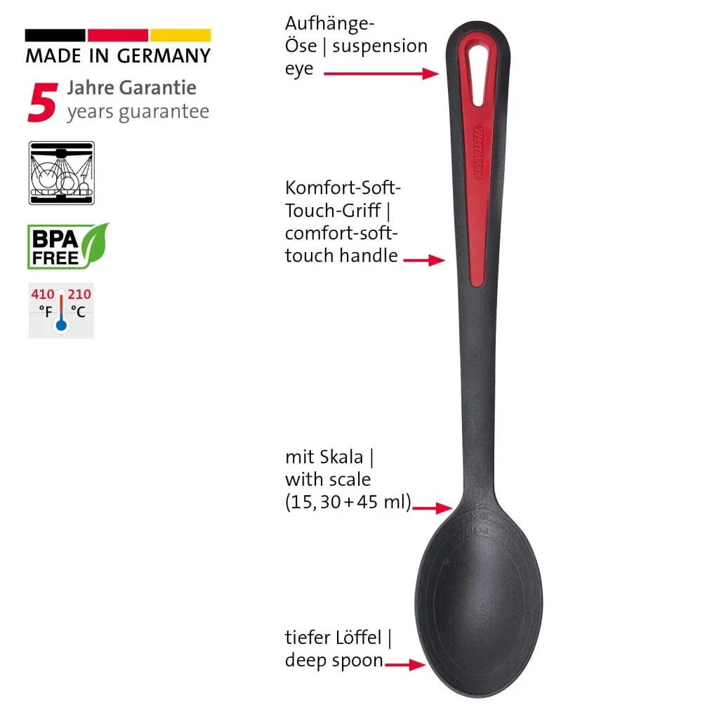 Brat- und Gemüselöffel "Gallant", mit ovaler Schöpfkelle