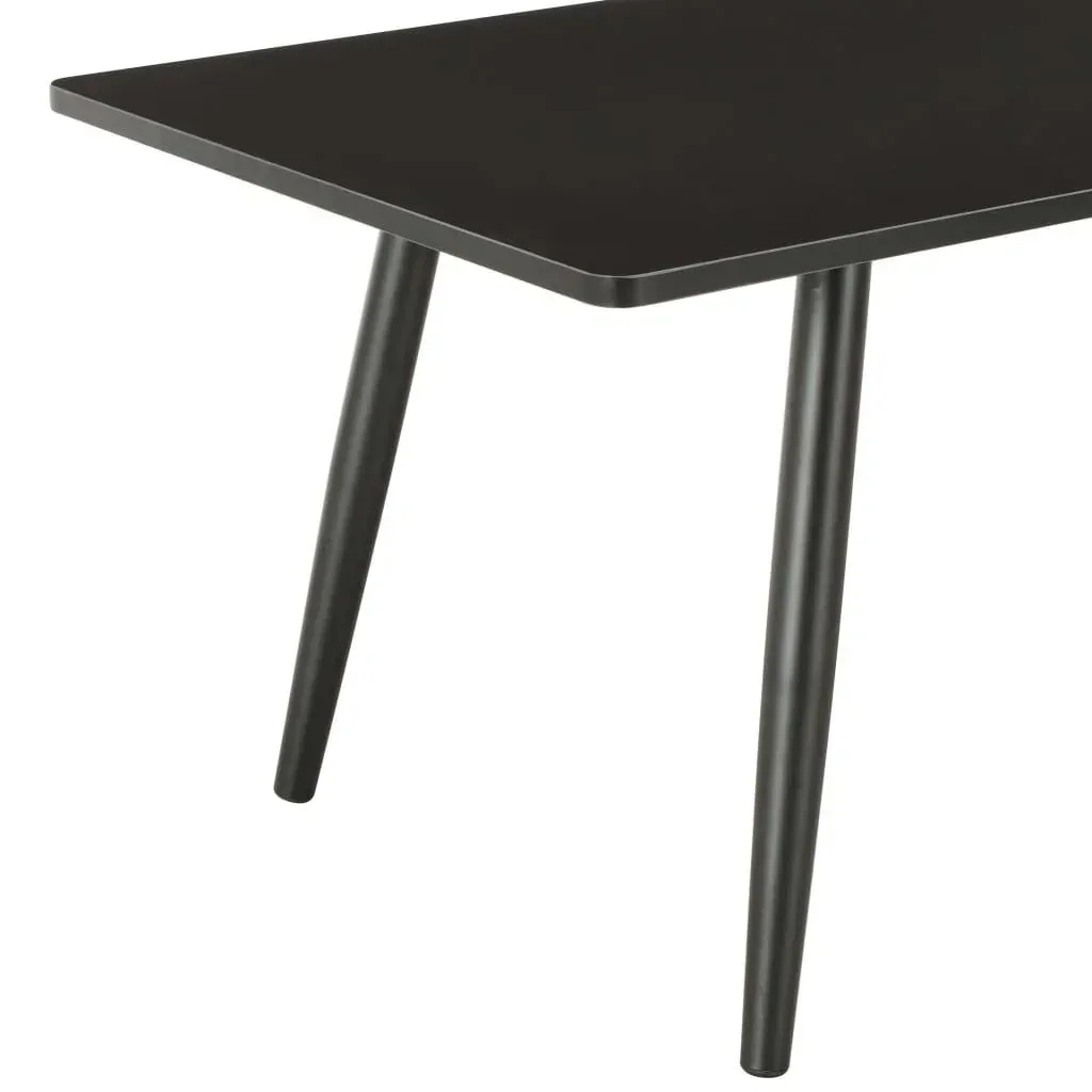 Couchtisch 120x60x46 cm schwarz