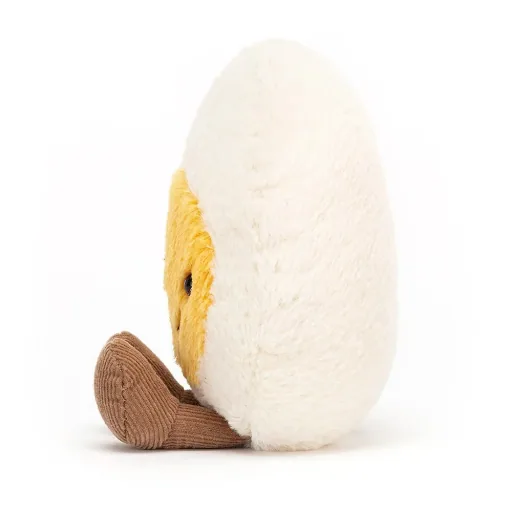 Jellycat Kuscheltier, Plüschtier, Stofftier - Amuseable Happy Boiled Egg, 14x8 cm