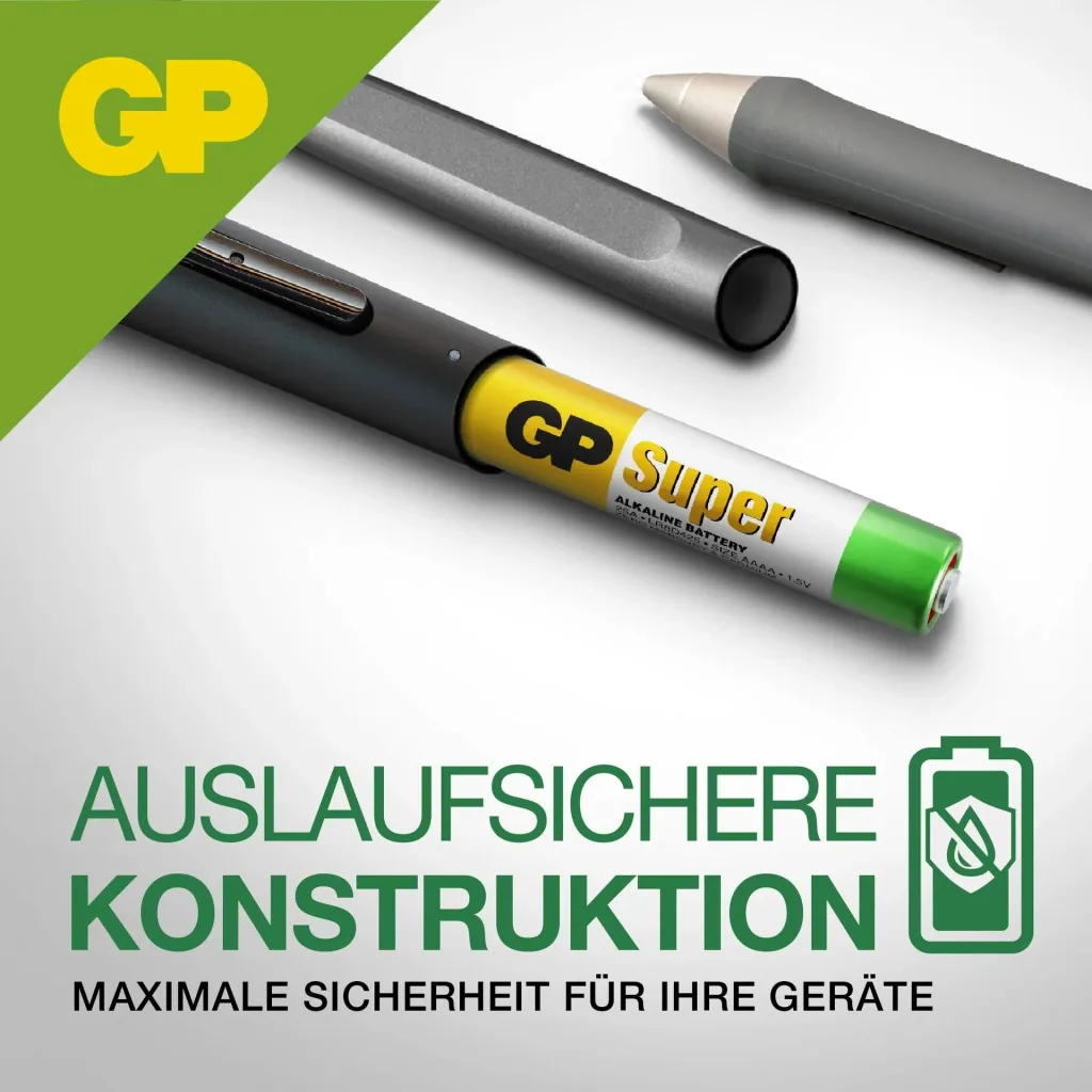 SUPER AAAA (LR61) Alkaline Batterien, 1,5V - 2 Stück
