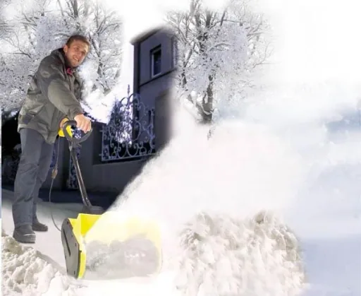 Elektrische Schneefräse "Yeti" 1300 Watt