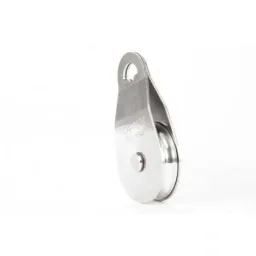 Umlenkrolle aus Edelstahl, Ø 76 mm