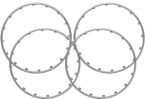 Rim Ringz Felgenring, 18 Zoll, Far silber