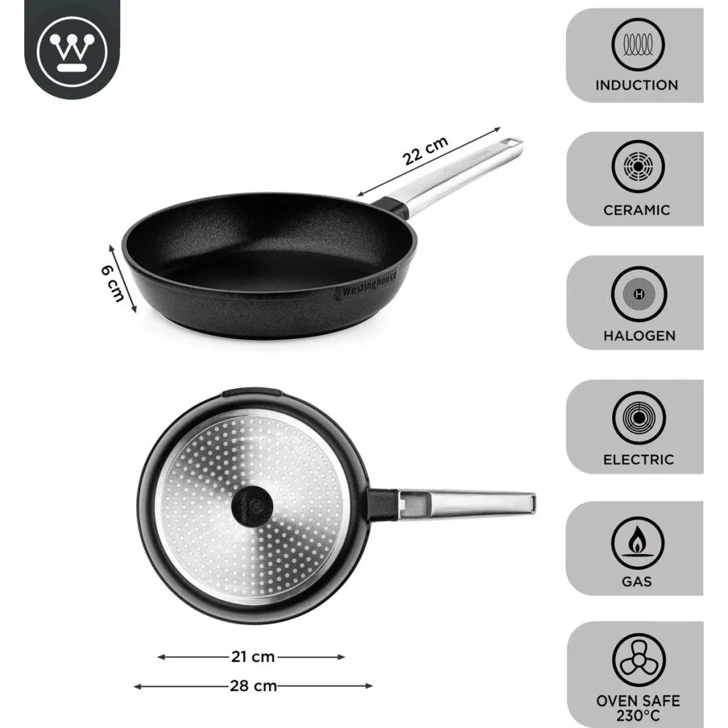 Performance Series Bratpfanne - Backofen geeignet - 28 cm - Schwarz